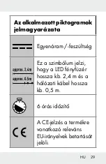 Предварительный просмотр 29 страницы LIVARNO 366214 2101 Operation And Safety Notes