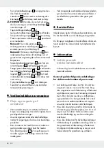 Preview for 40 page of LIVARNO HG04894 Assembly, Operating And Safety Instructions