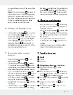 Preview for 11 page of LIVARNO home 353560_2010 Assembly, Operating And Safety Instructions