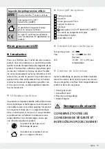 Предварительный просмотр 19 страницы LIVARNO home 353697 2010 Operation And Safety Notes