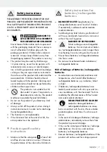 Preview for 7 page of LIVARNO home 354384 2010 Assembly, Operating And Safety Instructions