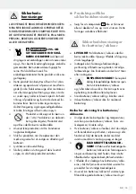 Preview for 13 page of LIVARNO home 354384 2010 Assembly, Operating And Safety Instructions