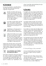 Preview for 36 page of LIVARNO home 354384 2010 Assembly, Operating And Safety Instructions