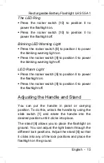 Preview for 15 page of LIVARNO LUX LHS 55 A1 User Manual And Service Information