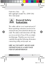 Preview for 9 page of LIVARNO Z29012A Operation And Safety Notes