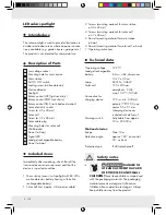 Preview for 4 page of LIVARNO Z31171 Assembly, Operating And Safety Instructions