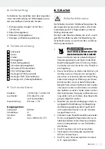 Preview for 7 page of LIVARNOLUX 14138106L Assembly, Operating And Safety Instructions