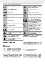 Предварительный просмотр 38 страницы LIVARNOLUX 14138106L Assembly, Operating And Safety Instructions