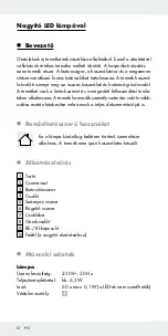 Preview for 12 page of LIVARNOLUX 276585 Operation And Safety Notes