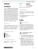 Preview for 5 page of LIVARNOLUX 30866 Operation And Safety Notes