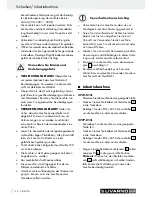 Preview for 22 page of LIVARNOLUX 30866 Operation And Safety Notes