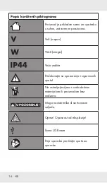 Предварительный просмотр 15 страницы LIVARNOLUX 311975 Operation And Safety Notes