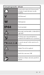 Предварительный просмотр 38 страницы LIVARNOLUX 311975 Operation And Safety Notes