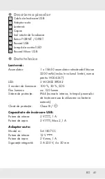 Предварительный просмотр 40 страницы LIVARNOLUX 311975 Operation And Safety Notes