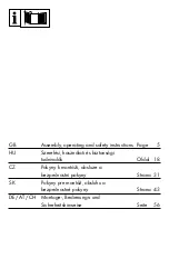 Предварительный просмотр 2 страницы LIVARNOLUX 315252 Assembly, Operating And Safety Instructions