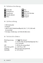 Предварительный просмотр 58 страницы LIVARNOLUX 315252 Assembly, Operating And Safety Instructions