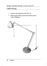 Preview for 64 page of LIVARNOLUX BL3710 User Manual And Service Information