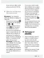 Предварительный просмотр 43 страницы LIVARNOLUX HG00108A, HG00108B Assembly, Operating And Safety Instructions