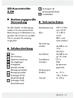 Preview for 55 page of LIVARNOLUX HG00108A, HG00108B Assembly, Operating And Safety Instructions