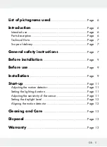 Preview for 5 page of LIVARNOLUX HG03444A Assembly, Operating And Safety Instructions