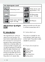 Preview for 6 page of LIVARNOLUX HG03444A Assembly, Operating And Safety Instructions