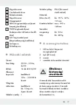 Preview for 17 page of LIVARNOLUX HG03444A Assembly, Operating And Safety Instructions