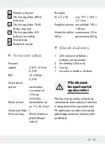 Preview for 39 page of LIVARNOLUX HG03444A Assembly, Operating And Safety Instructions