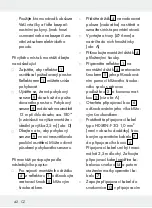 Preview for 42 page of LIVARNOLUX HG03444A Assembly, Operating And Safety Instructions