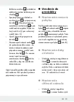 Preview for 53 page of LIVARNOLUX HG03444A Assembly, Operating And Safety Instructions