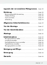 Preview for 57 page of LIVARNOLUX HG03444A Assembly, Operating And Safety Instructions