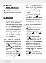 Preview for 62 page of LIVARNOLUX HG03444A Assembly, Operating And Safety Instructions