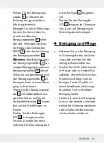 Preview for 65 page of LIVARNOLUX HG03444A Assembly, Operating And Safety Instructions