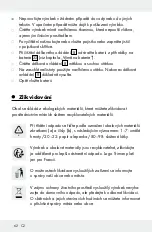 Предварительный просмотр 62 страницы LIVARNOLUX LED SPOTLIGHT 20W Assembly, Operating And Safety Instructions