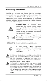 Предварительный просмотр 23 страницы LIVARNOLUX LSHB 150 B1 User Manual And Service Information