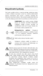 Предварительный просмотр 53 страницы LIVARNOLUX LSHB 150 B1 User Manual And Service Information