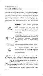 Предварительный просмотр 68 страницы LIVARNOLUX LSHB 150 B1 User Manual And Service Information