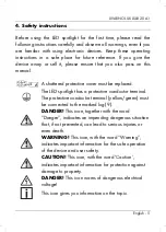 Предварительный просмотр 7 страницы LIVARNOLUX LSLB 20 A1 Operating Instructions And Safety Instructions