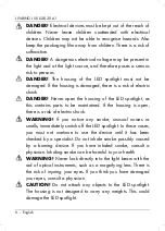 Предварительный просмотр 8 страницы LIVARNOLUX LSLB 20 A1 Operating Instructions And Safety Instructions