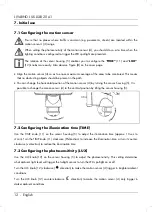 Предварительный просмотр 14 страницы LIVARNOLUX LSLB 20 A1 Operating Instructions And Safety Instructions