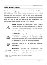 Preview for 33 page of LIVARNOLUX LSS 520 A1 User Manual And Service Information