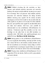 Preview for 34 page of LIVARNOLUX LSS 520 A1 User Manual And Service Information