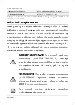 Preview for 46 page of LIVARNOLUX LSS 520 A1 User Manual And Service Information