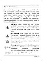 Preview for 73 page of LIVARNOLUX LSS 520 A1 User Manual And Service Information