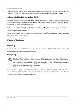 Preview for 80 page of LIVARNOLUX LSS 520 A1 User Manual And Service Information