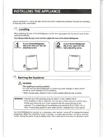 Предварительный просмотр 4 страницы Livart LVR-KO71W Owner'S Manual