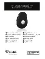 LiveLife Mobile Alarm with GPS User Manual preview