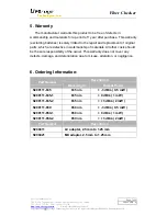 Preview for 7 page of Liverage Fiber Checker User Manual And Specifications