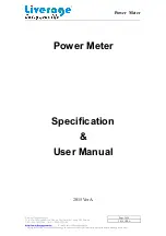 Liverage S2002421 User Manual предпросмотр