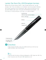 Предварительный просмотр 8 страницы Livescribe Sky wifi smartpen Basic Manual