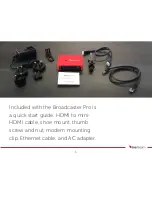 Предварительный просмотр 6 страницы Livestream Broadcaster Pro User Manual